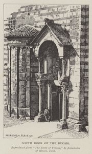 Zuiddeur van de Duomo door Nelly Erichsen